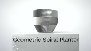 Geometric Spiral Planter &ndash; Modern Twist for Your Indoor Plants 🌿✨