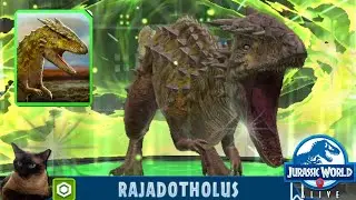 New Unique RAJADOTHOLUS Unlocked! - Jurassic World Alive