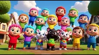 Dudi Dudi Dam Dam | Fun Energetic Kids Cartoon Song | Nursery Rhyme