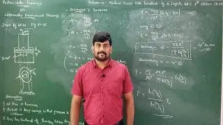 07 - Введение в гидростатическую смазку и гидростатические подшипники - Трибология от GURUDATT.H.M.