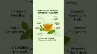 💚 One cup, many benefits &ndash; Relax, rejuvenate & heal with Tulsi Tea 🌱