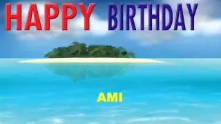 Ami - Card Tarjeta_783 - Happy Birthday