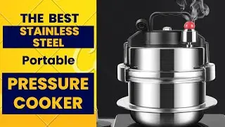 304 Stainless Steel Outdoor Camping Portable Micro Pressure Cooker