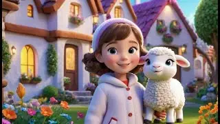 Mary Had a Little Lamb | Classic Animal Song for Kids | Nursery Rhymes and Baby Songs