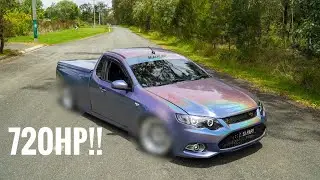 720HP XR6 TURBO UTE! INSANE COLOUR & NEW WHEELS!