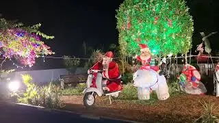 Secret Santa Decoration Petrol pump-