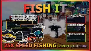FISH IT Script Pastebin 2026 AUTO FARM CRYSTAL, 25X SPEED FISHING, INSTANT, PREFECT (NO KEY) 🏴&zwj;☠️🐟