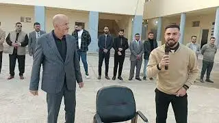 حفل تكريم المرشد التربوي لثانوية تبارك المختلطة السيد أحمد حسين علوان 