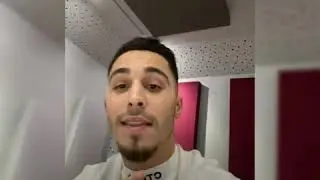 Ali471 auf T&uuml;rkisch 💣 er ist in Studio und arbeitet corona kann nichts machen 💯