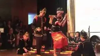 Bisaya Sarawak Borneo Traditional Bamboo Dance