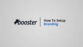 How to Setup your Branding on Shopify with Booster Theme V5