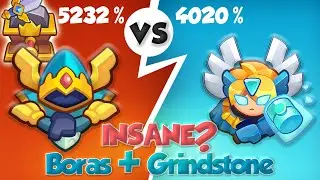 BOREAS + Grindstone is DEADLY - Beats Max Inquisitor! PVP Rush Royale