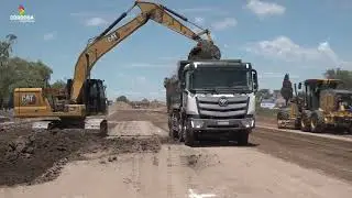 Con la habilitación de un tramo, continúan las obras en la nueva Circunvalación de Río Cuarto