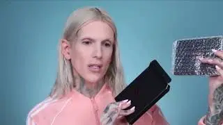 Jeffre star struggling to like bhad bhabie makeup 💄
