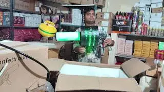 Co2 Confetti led Gun Unboxing- 40℅Off On Mrp -Bhubaneswar biggest shop 💯😳-contact no 7008246953 💯✌