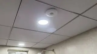 Review of Motion sensor installation in bathroom or Foyer or Entry Area 