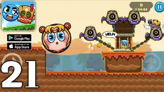 Ball V - Red Boss Challenge Gameplay Walkthrough Part 21 Levels 240-251(Android, iOS) New Update