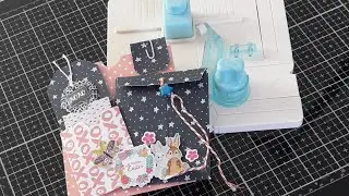 TUTO AVEC LA PUNCH BOARD POCKET #action #scrap #scrapbooking #tuto #pochette #debutantes