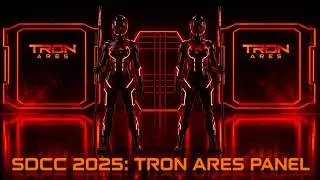 SDCC  2025  TRON: Ares (v1.0) Hall H Panel | Laser Show & Full Audio | PLUS NINE INCH NAILS MUSIC! 🎥