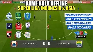 INI BARU BAGUS ! Game Bola Offline Android Terbaru 2026 - Full Liga Indonesia & Semua Tim Asia