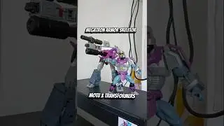 Masters Or The Universe x Transformers Megatron Armor Skeletor #transformers #motu #megatron