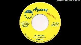 Bobetta - If I Must Go (1968) (Soul) (Rock) (1968)