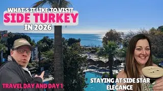 Is Side Turkey Worth Visiting in 2026? Travel Day, Cocktails & Resort Exploration