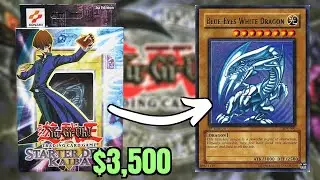 OPENING A $3,500 Yugioh Starter Deck (Kaiba 1st Edition)
