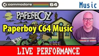 Paperboy C64 Music by Mark Cooksey played live by ear