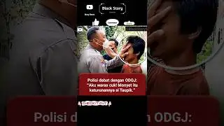 Aku waras Cuk❗Polisi debat dengan ODGJ. #shorts #blackstory9 #polisi #fyp