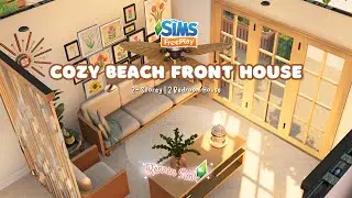 COZY BEACH FRONT HOUSE 🏝️🏠 House Tour + Floor Plans | The Sims Freeplay - House Build