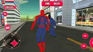 Flying Spider Hero Battle | Superhero Spider Vs Super Villains - Android GamePlay