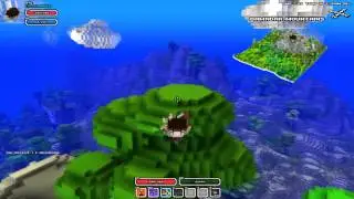 Cube World 1600+ fall damage