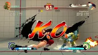 BODHIEF (DHALSIM) VS. RUGALITARIAN (VEGA) - SSFIV AE PC