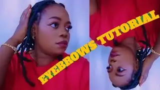 HOW TO DRAW EYEBROWS 👌/EYEBROWS TUTORIAL/beginners makes up tutorial ❤️