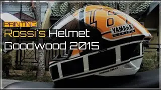 The Making of Valentino Rossi Helmet Goodwood 2015