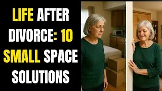 Downsizing After Divorce: 10 Smart Tiny Apartment Solutions for Seniors 60+! Wise Aging Seniors Tips