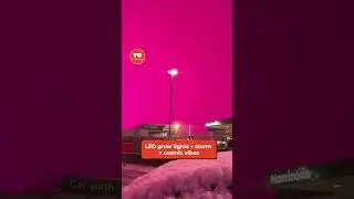 Birmingham&rsquo;s cyberpunk pink sky explained by stadium lights #uk