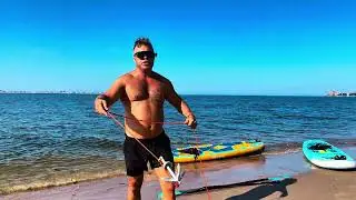 An anchor for kayaks and paddle boards