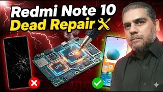 Redmi Note 10 Dead Repair 🔧 | CPU & UFS Reballing Full Process