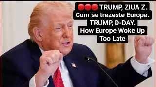 🔴🔴🔴 ZIUA Z. Cum se trezește Europa din pumnii lui TRUMP. BRUXELLES-ul AVEA SOLUȚIA ÎNCĂ DIN 2024