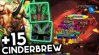 Testing a crazy fel-scarred build in +15 Cinderbrew | TWW SEASON 2 M+