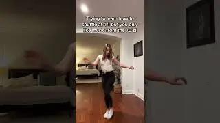 It&rsquo;s the vibe & the slower beat! 🥴🤣 #shuffle #shuffledance #shuffletutorial #shufflepractice