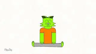 2025 petty the green cat animation (reupload)