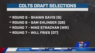 Colts draft picks