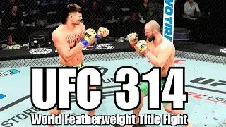 #UFC314 | UFC 5 Simulation | Alexander Volkanovski vs. Diego Lopes | UFC Featherweight Championship