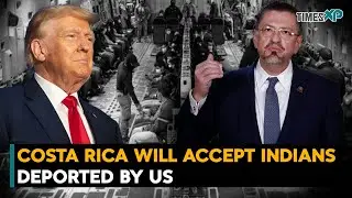 Costa Rica offer to receive deported Indian migrants from the US