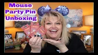 Mouse Party Pin Unboxing  |  How many Doubles did I get?
