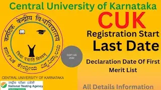 Central University of Karnataka|Cuet Ug Admission Process 🎓🔥|पहले पुरी जानकारी ले