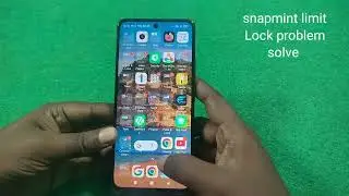 snapmint app credit limit lock problem | how to activate credit limit in snapmint | snapmint problem